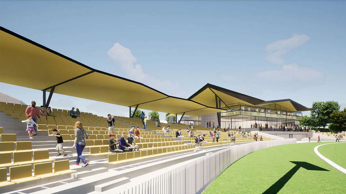 Plans for the Box Hill City Oval redevelopment
