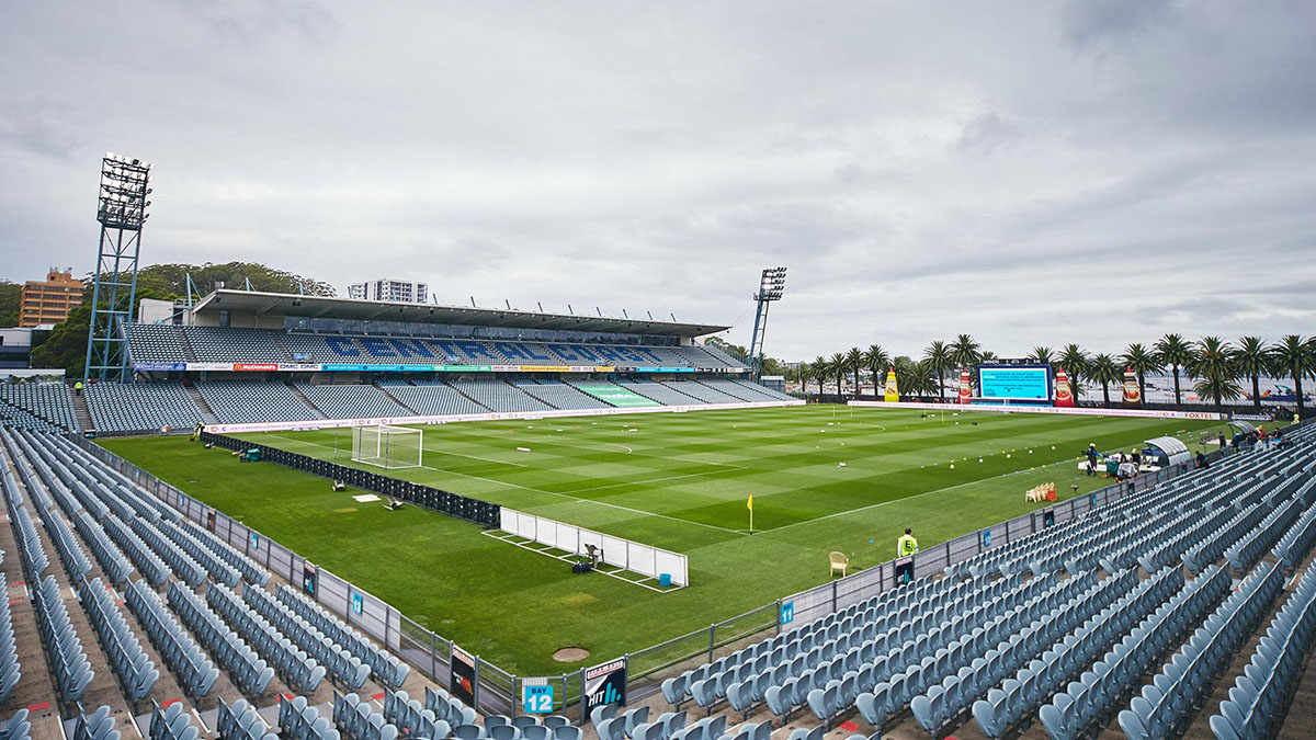 View of Central Coast Stadium in Gosford