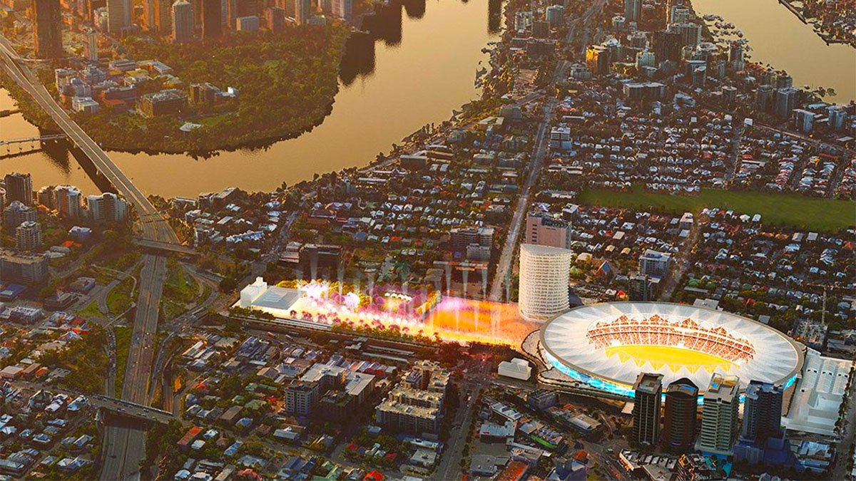Concept image of the proposed new Gabba