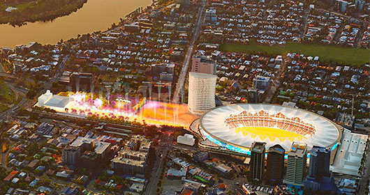 $7bn Olympic venue funding confirmed, including Gabba rebuild and Brisbane Arena