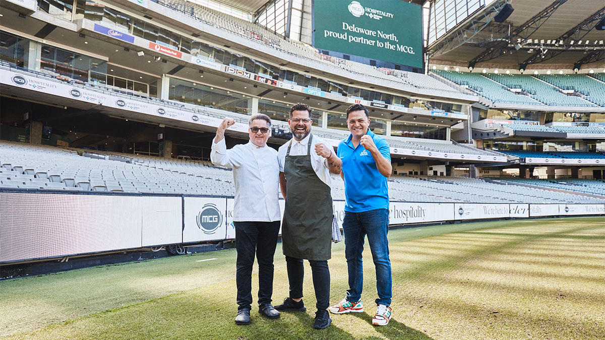 Launch of the new food offerings at the MCG. Photo: MCG