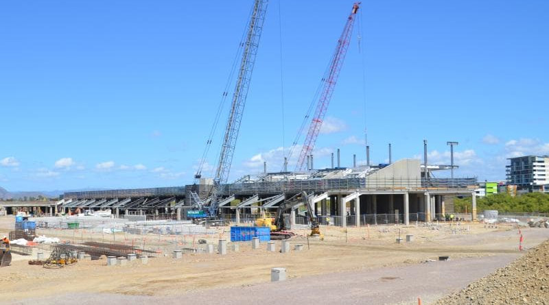 North Queensland Stadium construction