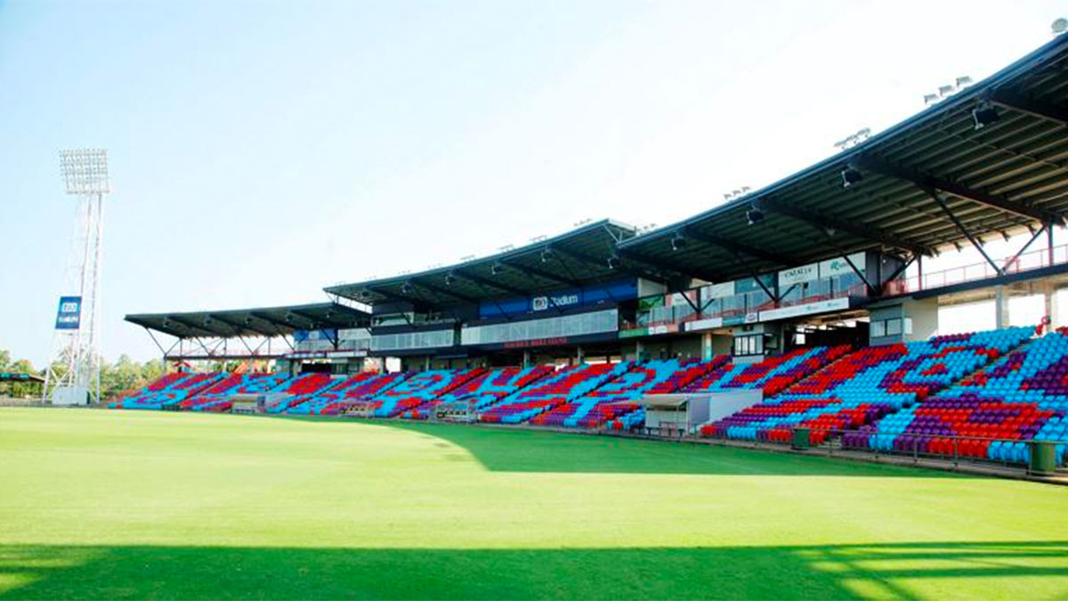New Maurice Rioli Grandstand seating at TIO Stadium