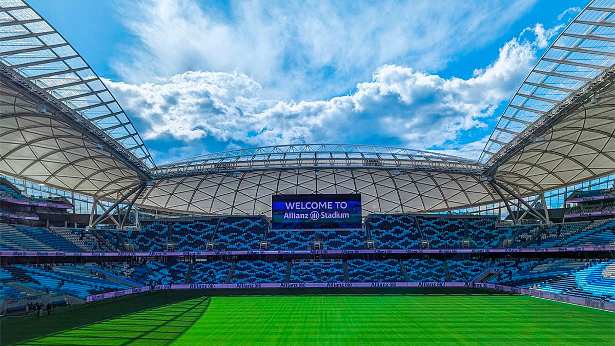 The new Allianz Stadium has officially opened