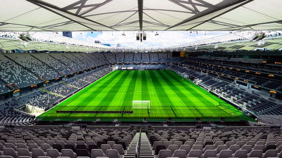 CommBank Stadium ahead of the Matildas v Brazil game. Photo: @commbankstadium