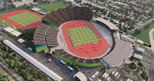 Eureka Stadium Upgrade on track for Comm Games