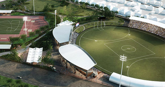 Designs revealed for Mars Stadium upgrade