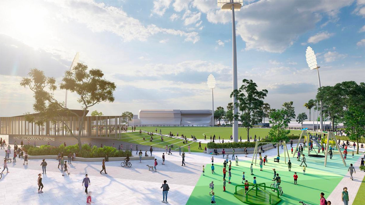 Redevelopment plans for the Windy Hill precinct
