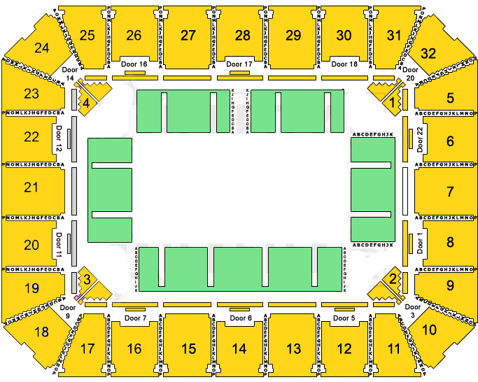 Adelaide Entertainment Centre Seating Map | Austadiums