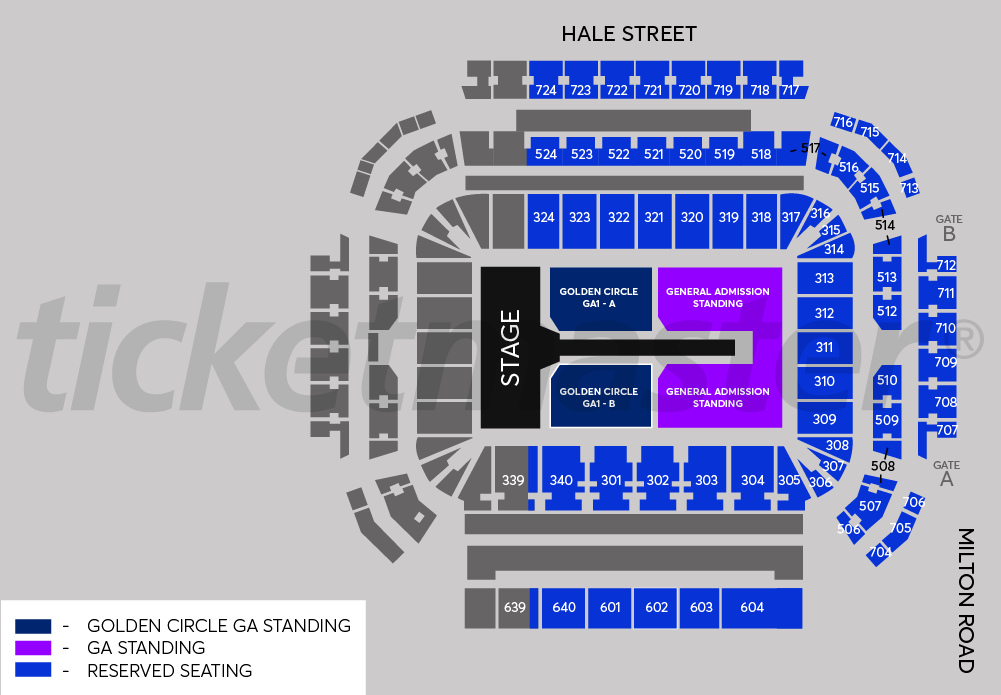 The Weeknd Seating Map - Suncorp Stadium (Brisbane Stadium) | Austadiums